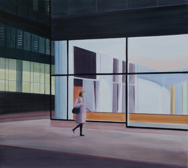 Gro Thorsen, ‘Walk on by’, 2019, Painting, Oil on aluminium, Jill George Gallery