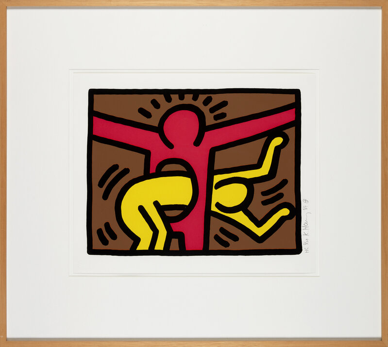 Keith Haring, ‘Pop Shop IV’, 1989, Print, Screenprint in colours, on wove paper, RAW Editions