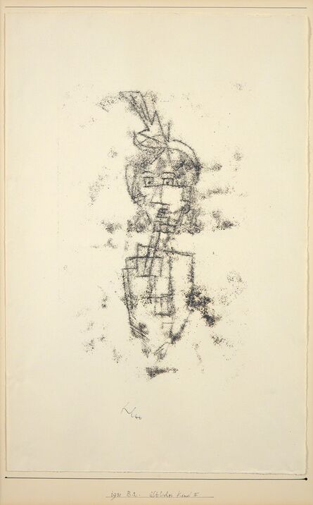 Paul Klee, ‘Ältliches Kind II (Elderly Child II)’, 1930