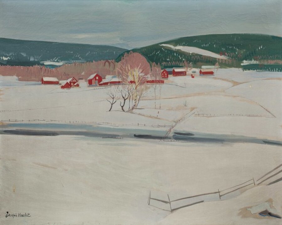 Paysage enneigé