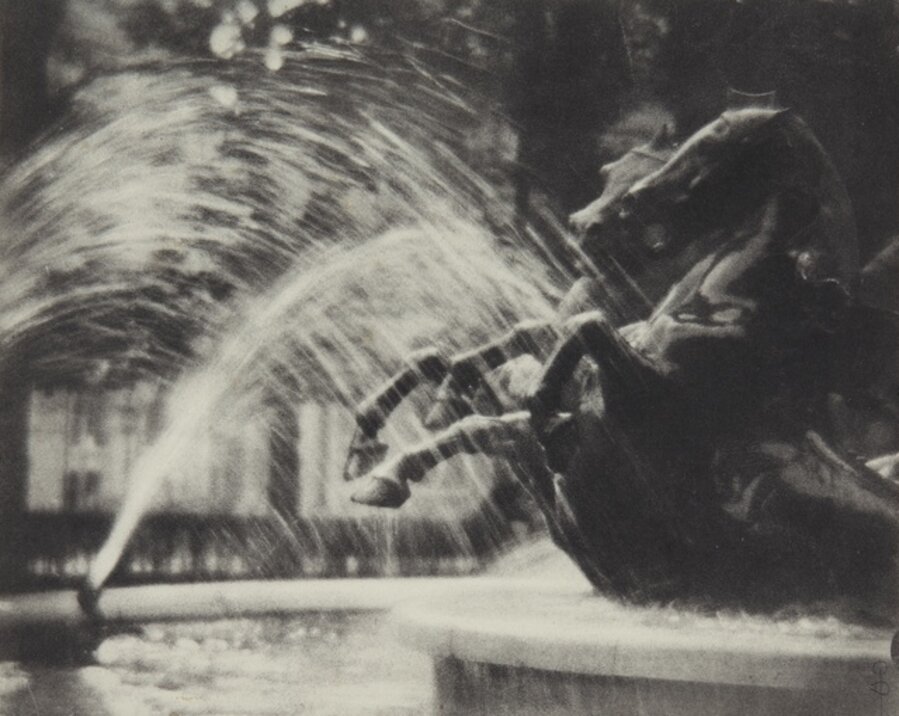 'Au Luxembourg' (La Fontaine de Carpeaux au Luxembourg)