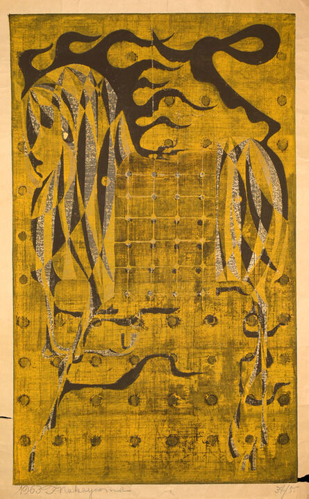 Nakayama Tadashi, ‘Afternoon Dressed in Yellow Attire’, 1963