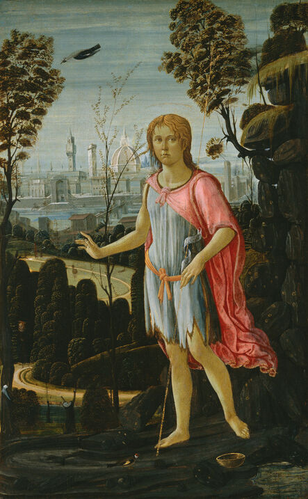 Jacopo del Sellaio, ‘Saint John the Baptist’, ca. 1480