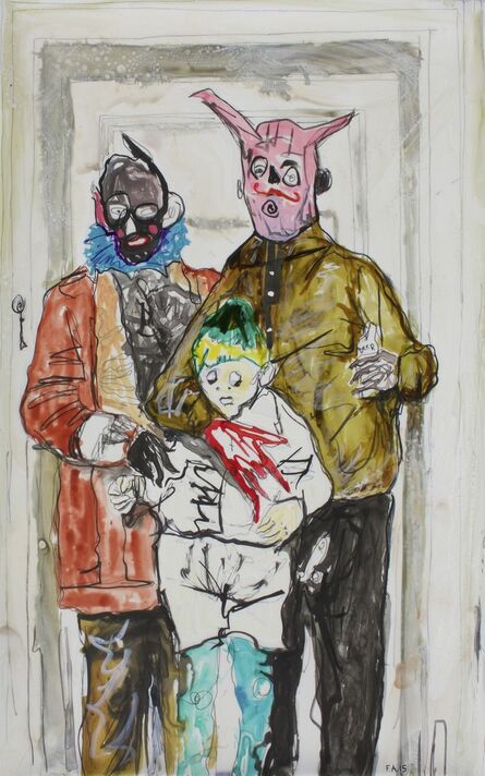 Farley Aguilar, ‘Parents with Boy’, 2015