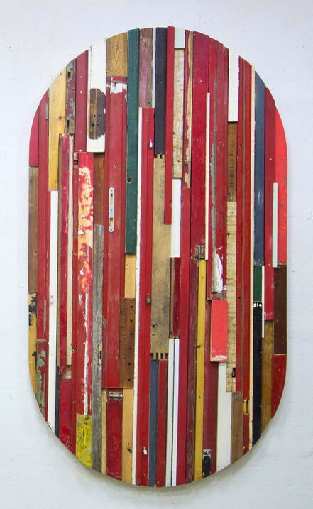 Branislav Nikolić, ‘City Mirror (Red Ellipse)’, 2014