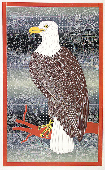 John Buck, ‘American Eagle/The Great Divide’, 1993