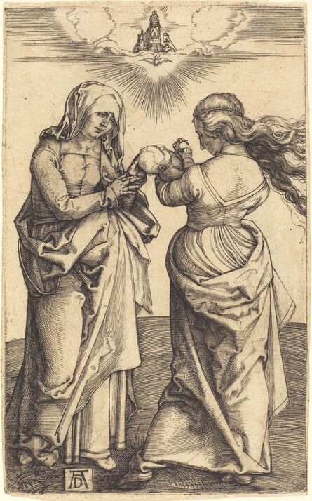 Albrecht Dürer, ‘The Virgin and Child with Saint Anne’, ca. 1500
