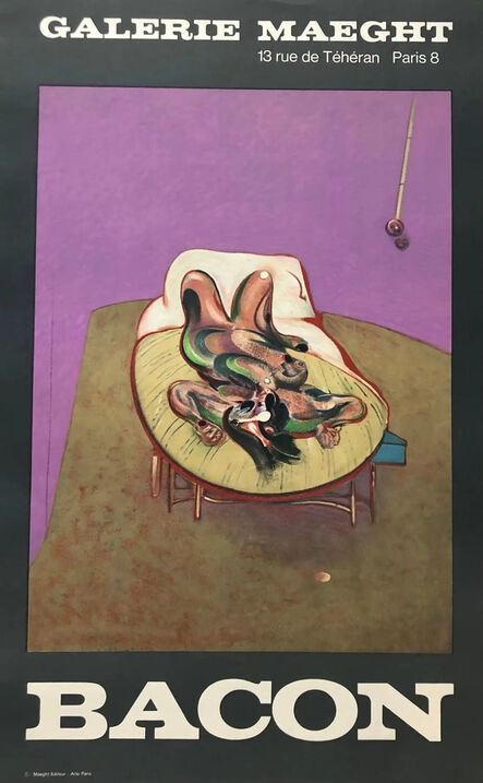 Francis Bacon, ‘Vintage Francis Bacon exhibition poster’, ca. c.1967