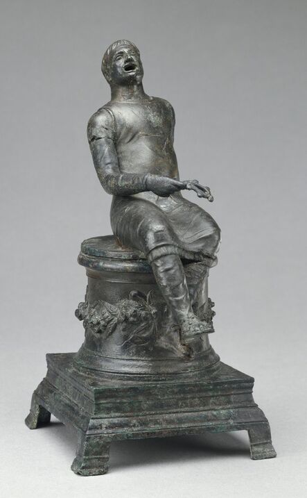 ‘Thymiaterion in the Form of a Singer Seated on an Altar’,  first half of 1st century