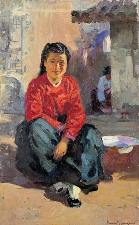 Pen Varlen (Byun Wol-ryong), ‘Girl in a Sunny Spot’, 1953