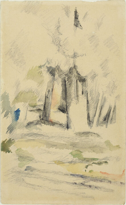 Paul Cézanne, ‘Forest Scene (Sous-bois)’, 1895-1900