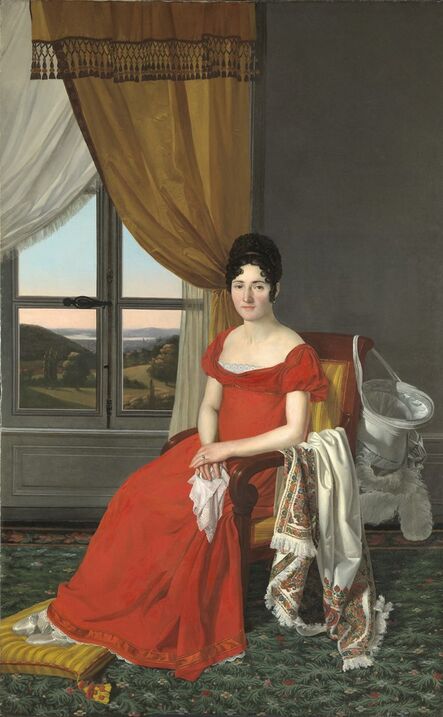 Pietro Nocchi, ‘Portrait of a Lady from Lucca (Maria Domenico Paglicci?)’, 1823-1825