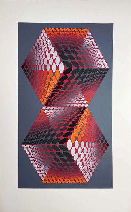 Victor Vasarely, ‘Album Meta: Seven Plates 1’, 1976
