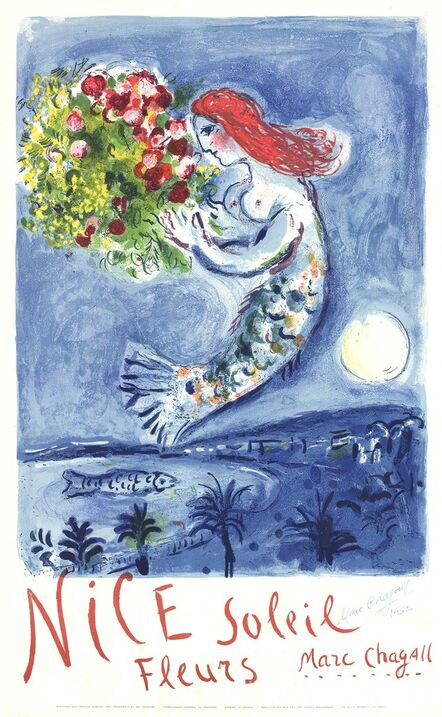 Marc Chagall, ‘Bay of Angels’, 1962