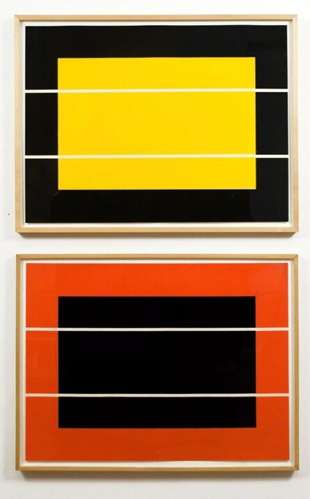Donald Judd, ‘Untitled (Schellmann 259 & 260) Two prints’, 1992-1994
