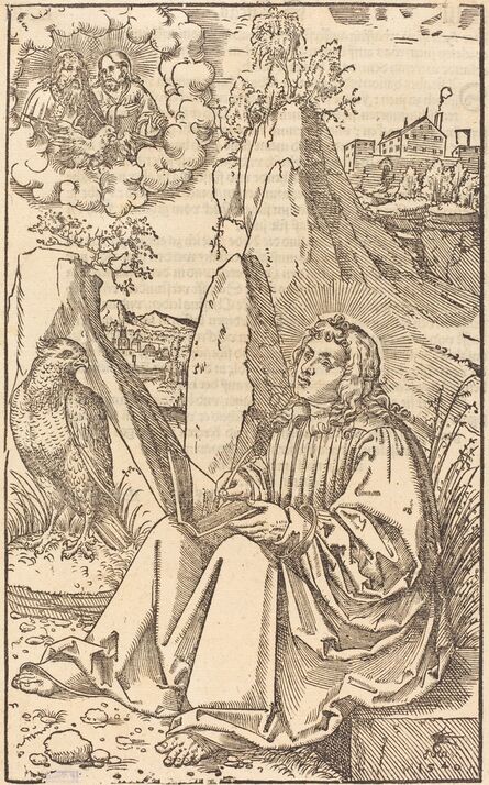Lucas Cranach the Younger, ‘Saint John in a Landscape’, 1540