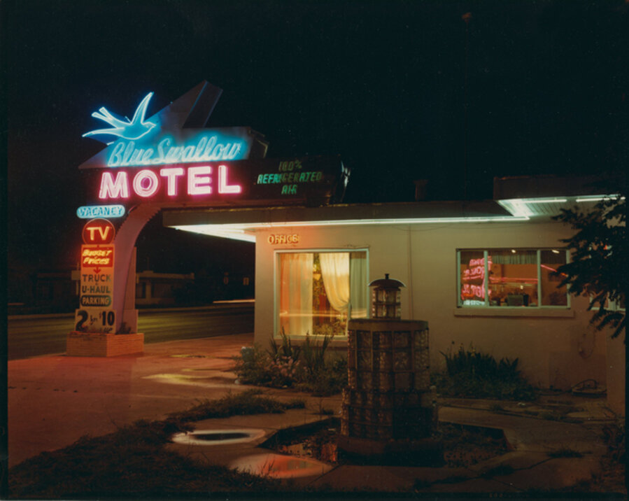 Blue Swallow Motel, Highway 66, Tecumcari, New Mexico, July