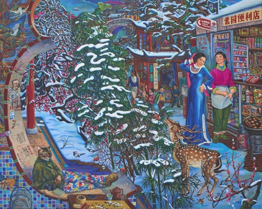 La Grande Neige 160 x 200 cm 36'000 CHF