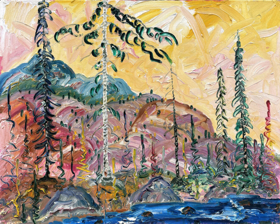 Howell Creek, the Rockies