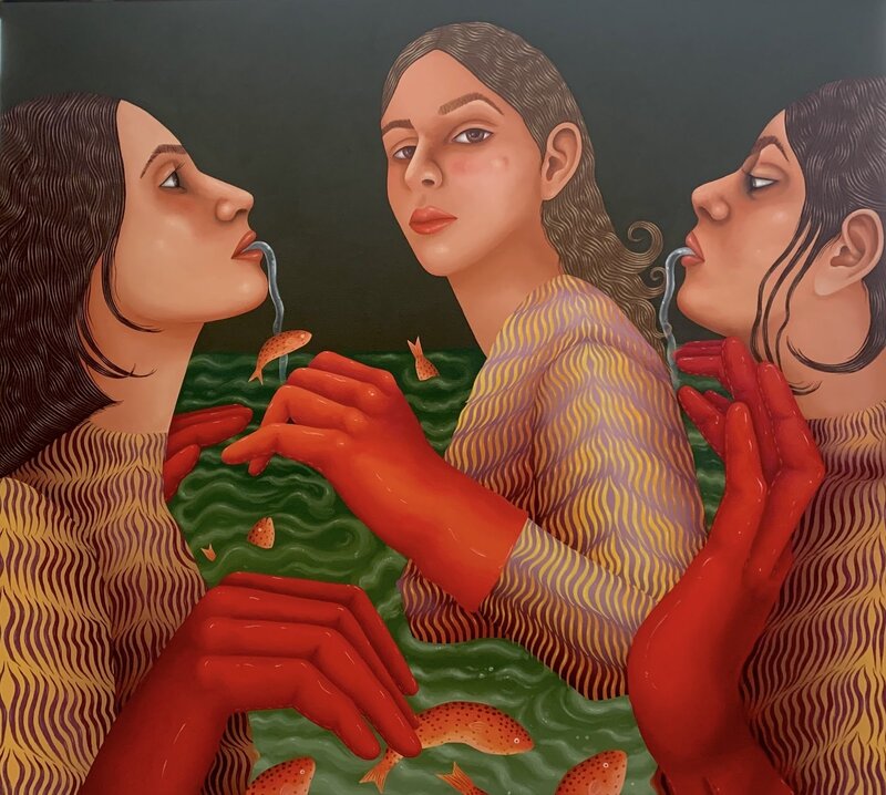 María Fragoso Jara, ‘Augurio’, 2021, Painting, Oil on canvas, 1969 Gallery