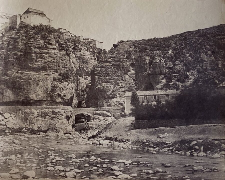River bank, View of Constantine, Algeria