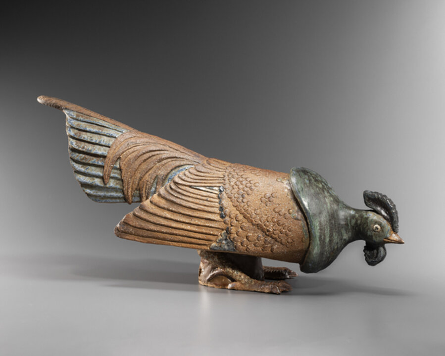 Stoneware Cockerel