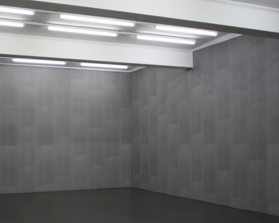 CONCEPTUAL DECORATION (WALLPAPER WHITE ON BLACK)