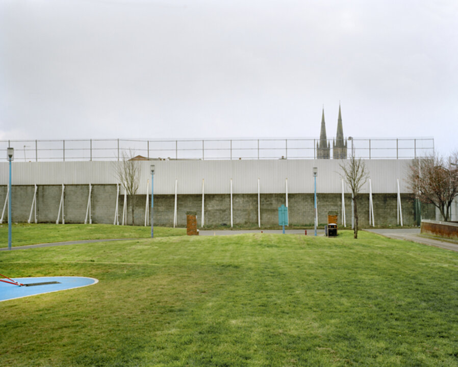 Beverly Street Park, Protestant neighborhood towards Catholic neighborhood, Belfast