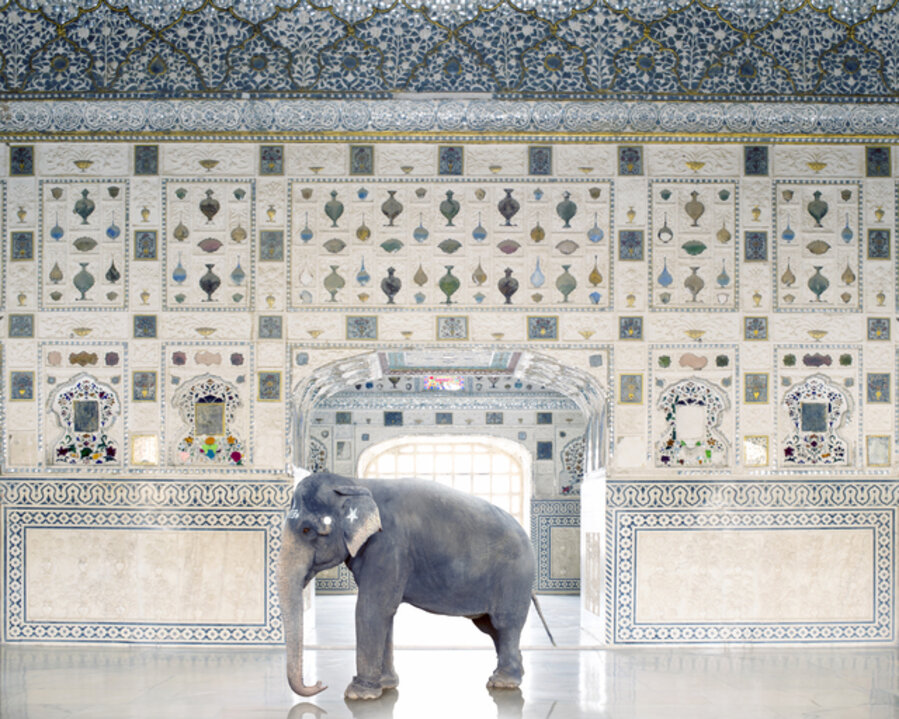 Temple Servant, Amber Fort , Jaipur