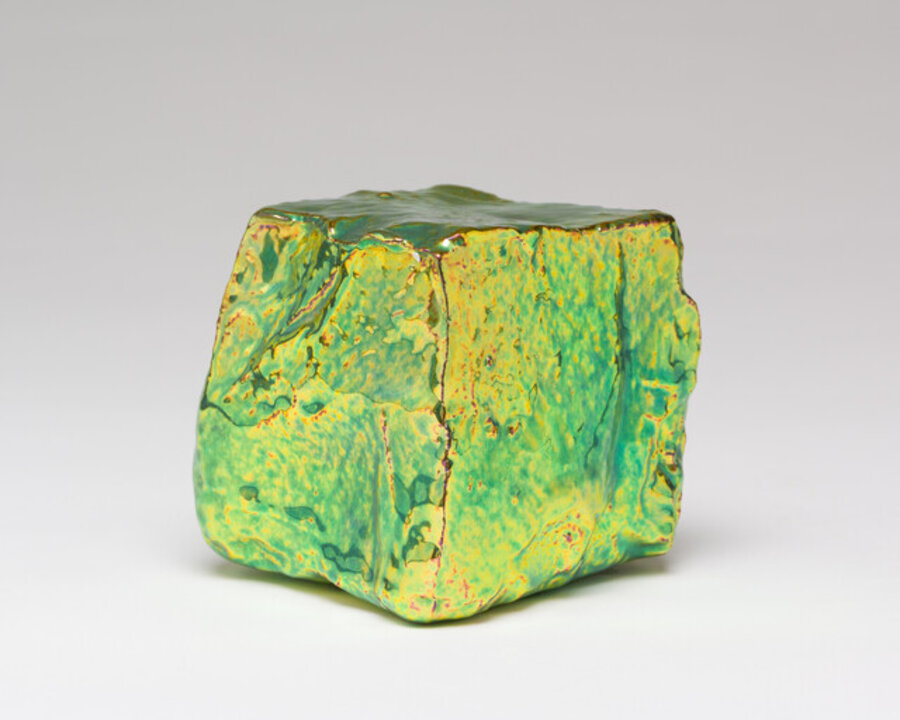 Green Gold Cobblestone