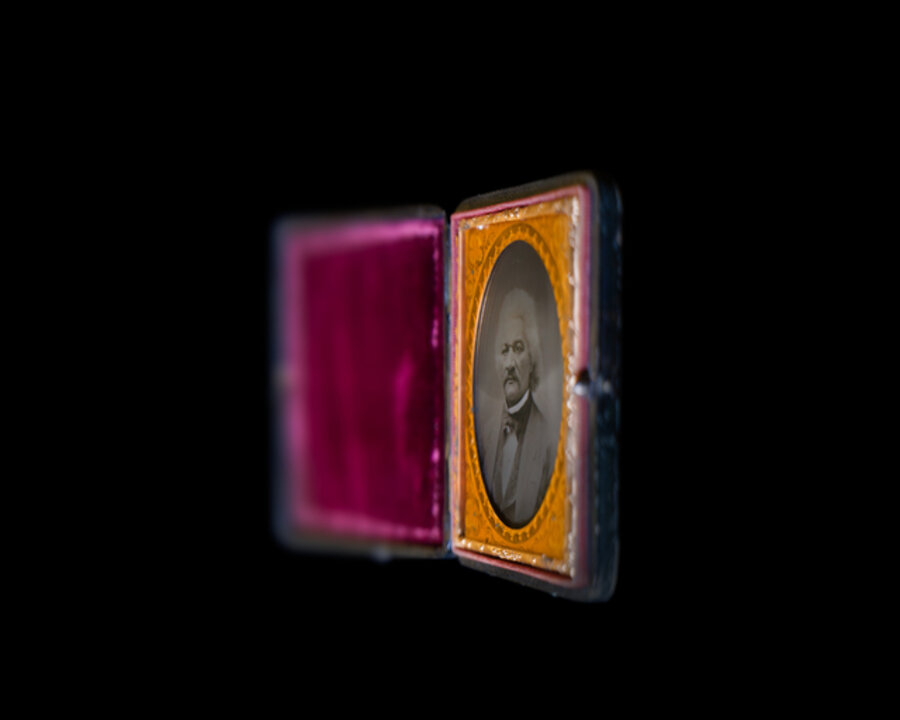 Ambrotype of Frederick Douglass, National Museum of African American History and Culture, Washington, DC