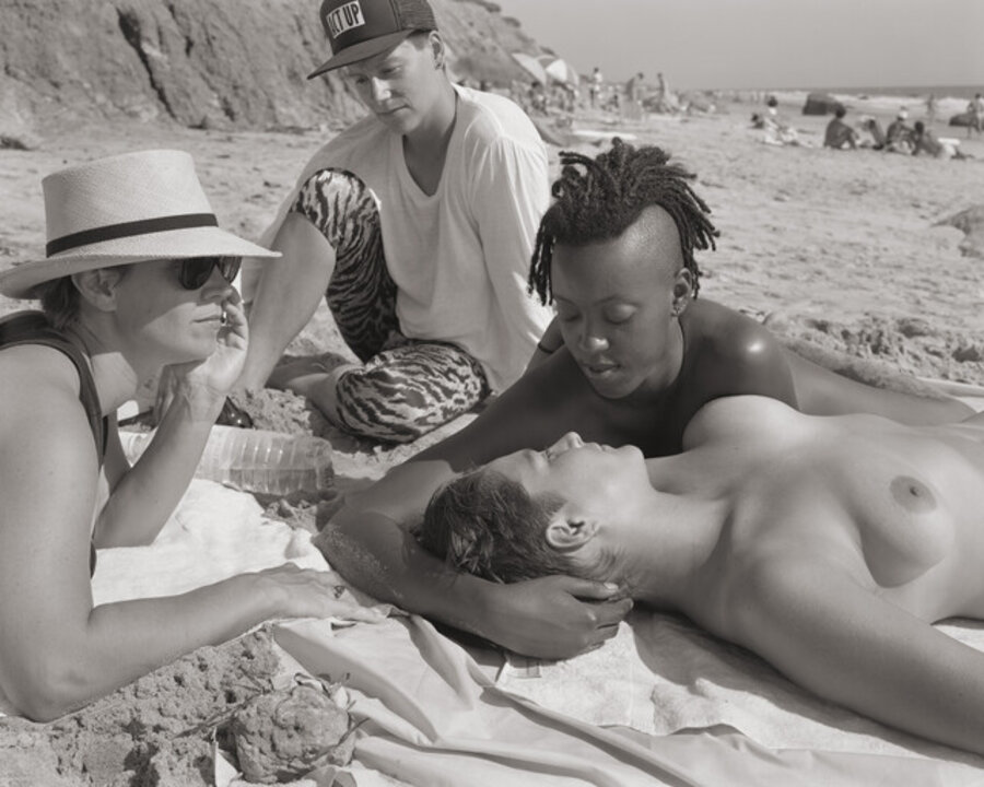 Lucinda, Pauly, Jocelyn and Catherine, Gay Head, MA., August 11, 1991