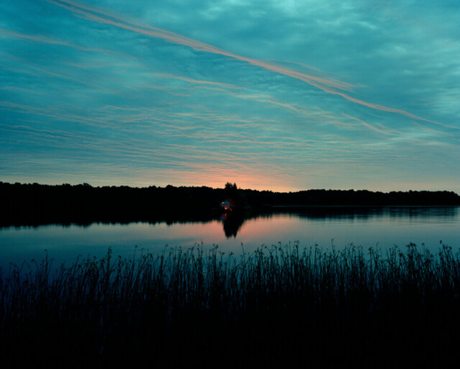 Burning House (August, sunrise)