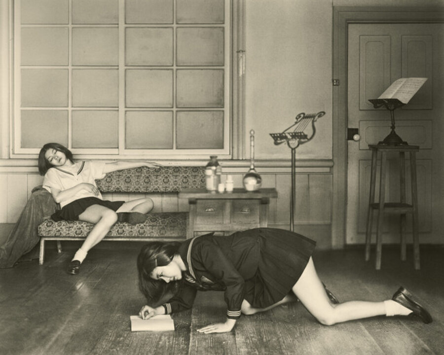 After Balthus - A Study of "The Salon"