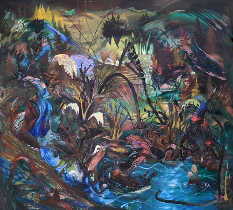 Brandon Opalka, ‘Russian Gultch’, 2016, Painting, Oil on canvas, La Sierra Artist Residency
