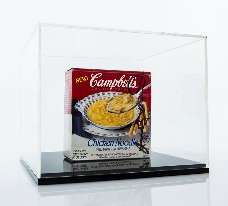 Andy Warhol, ‘Untitled (Campbell's Noodle Soup Box)’, 1986, Print, Works on paper, and black marker on store bought Cambell's soup box, Heritage Auctions