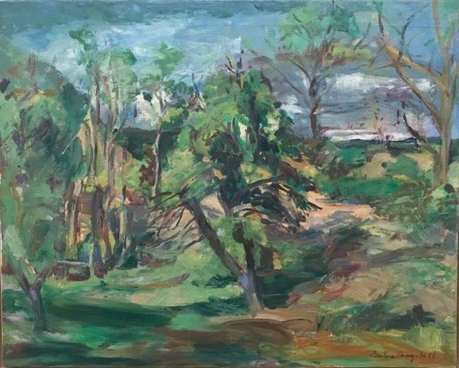 By the House with the Green Bridge