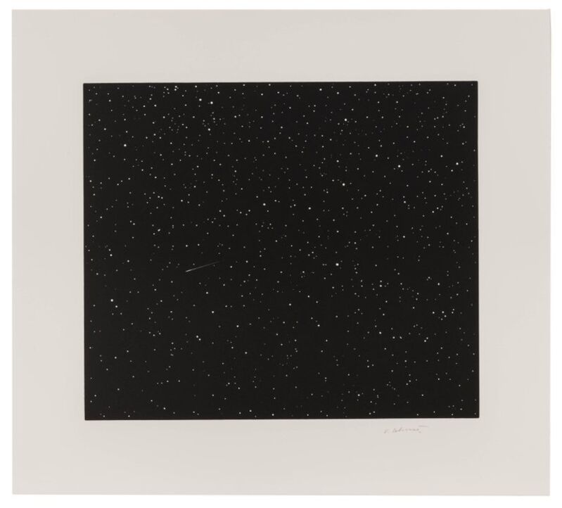 Vija Celmins, ‘Comet’, 1992, Print, Linocut, Upsilon Gallery