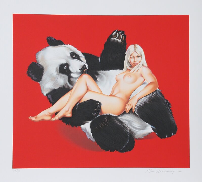 Mel Ramos, ‘Giant Panda’, 2012, Print, Lithograph, RoGallery
