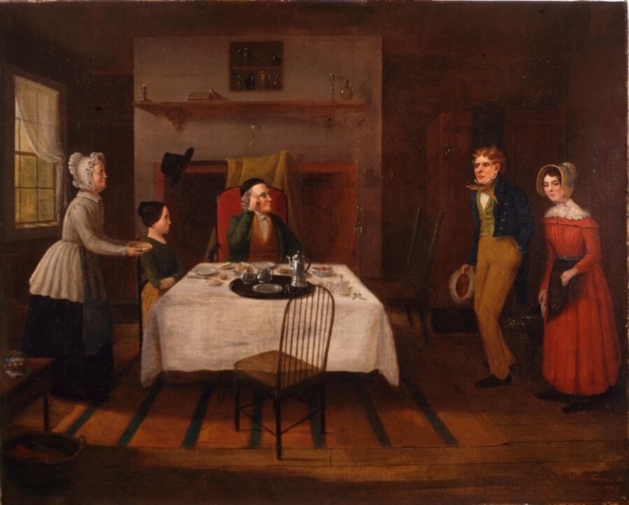 The Country Parson Disturbed at Breakfast by a Couple Wishing to be Married.