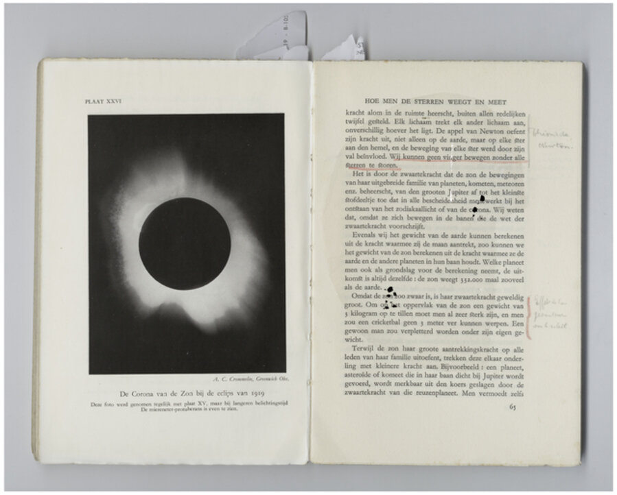 Planche explicative - série De sterren in hun loop (Les étoiles dans le couleur)