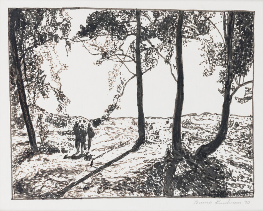 Vandring mot havet / Walking Towards the Sea