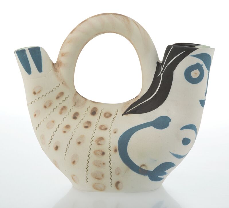Pablo Picasso, ‘Figure de proue’, 1952, Design/Decorative Art, Terre de faïence pitcher partially hand painted, Heritage Auctions