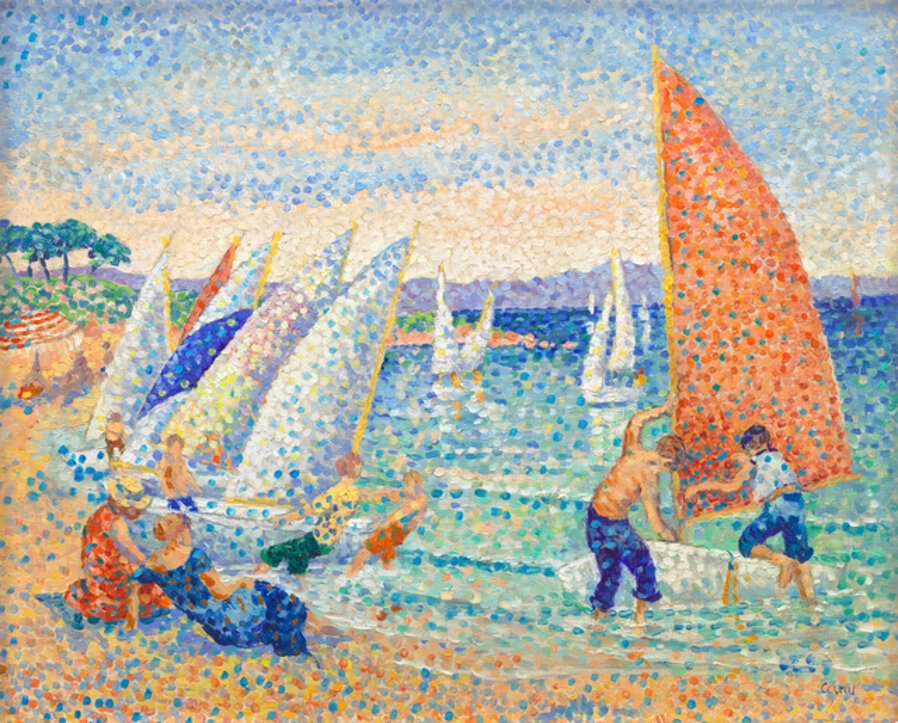Preparations for the Regattas