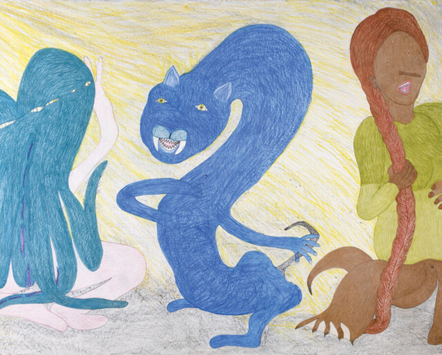 untitled (fantastical creatures)