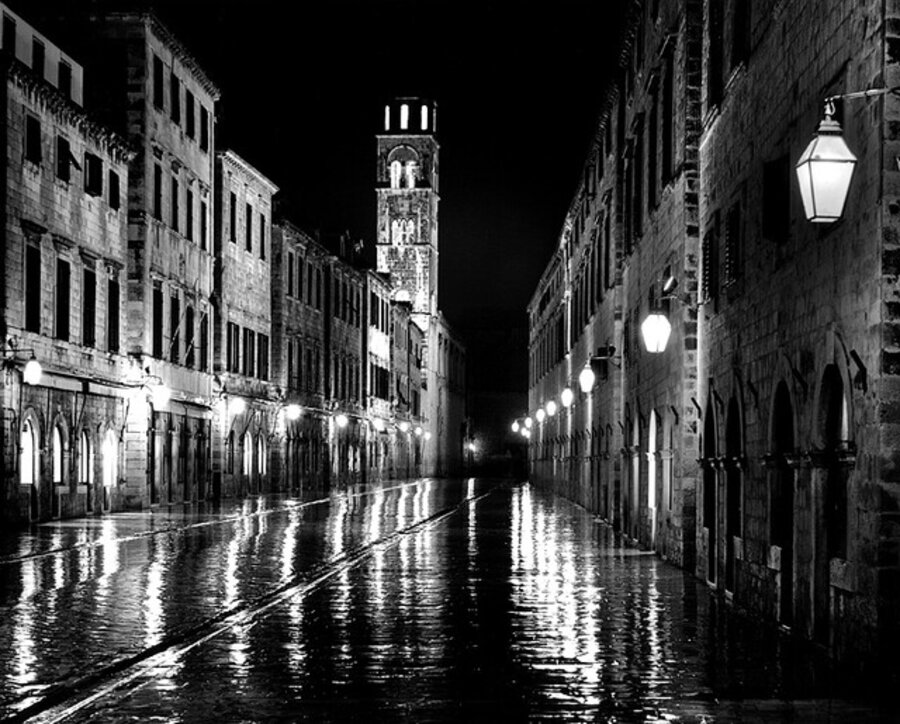 Dubrovnik, Old Cobblestone City, Croatia
