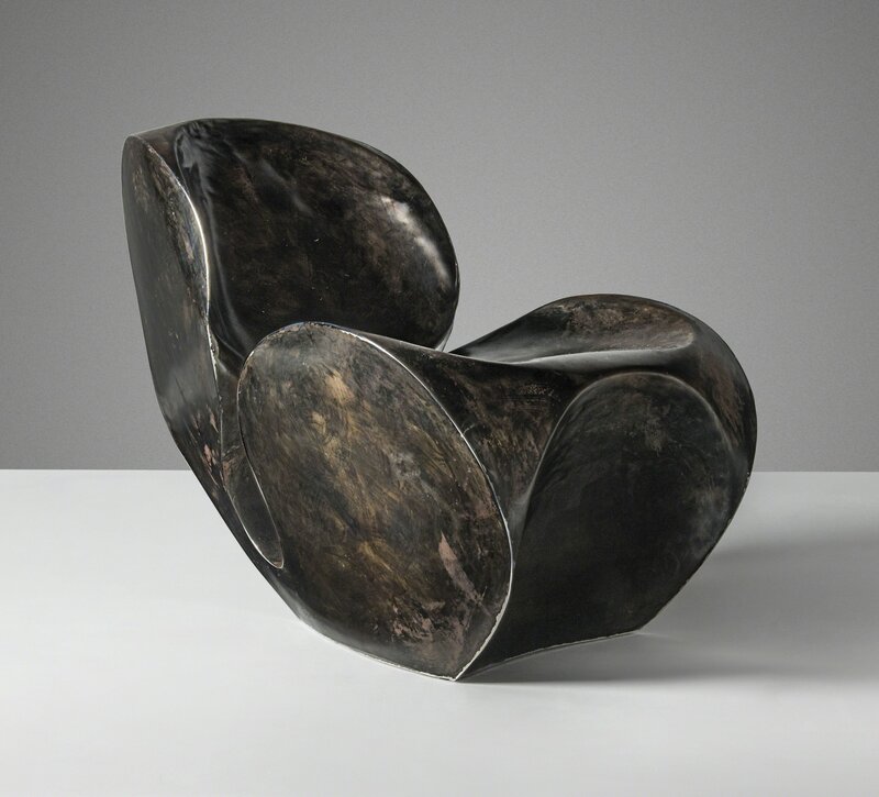 Ron Arad, ‘A 'Big Heavy' chair’, designed 1989, Design/Decorative Art, Patinated steel, Christie's