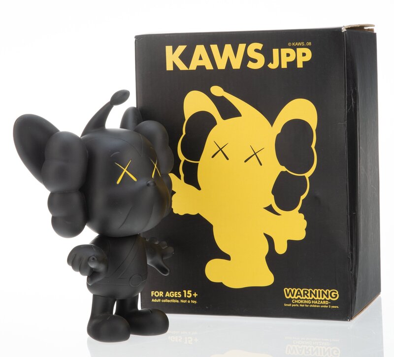 KAWS, ‘JPP (Black)’, 2008, Ephemera or Merchandise, Painted cast vinyl, Heritage Auctions