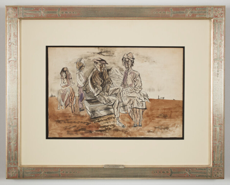 Figures in a Landscape