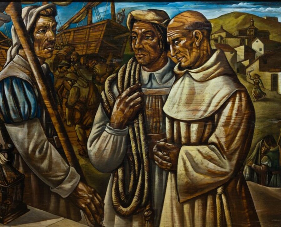 El Descubrimiento de America (Triptych)